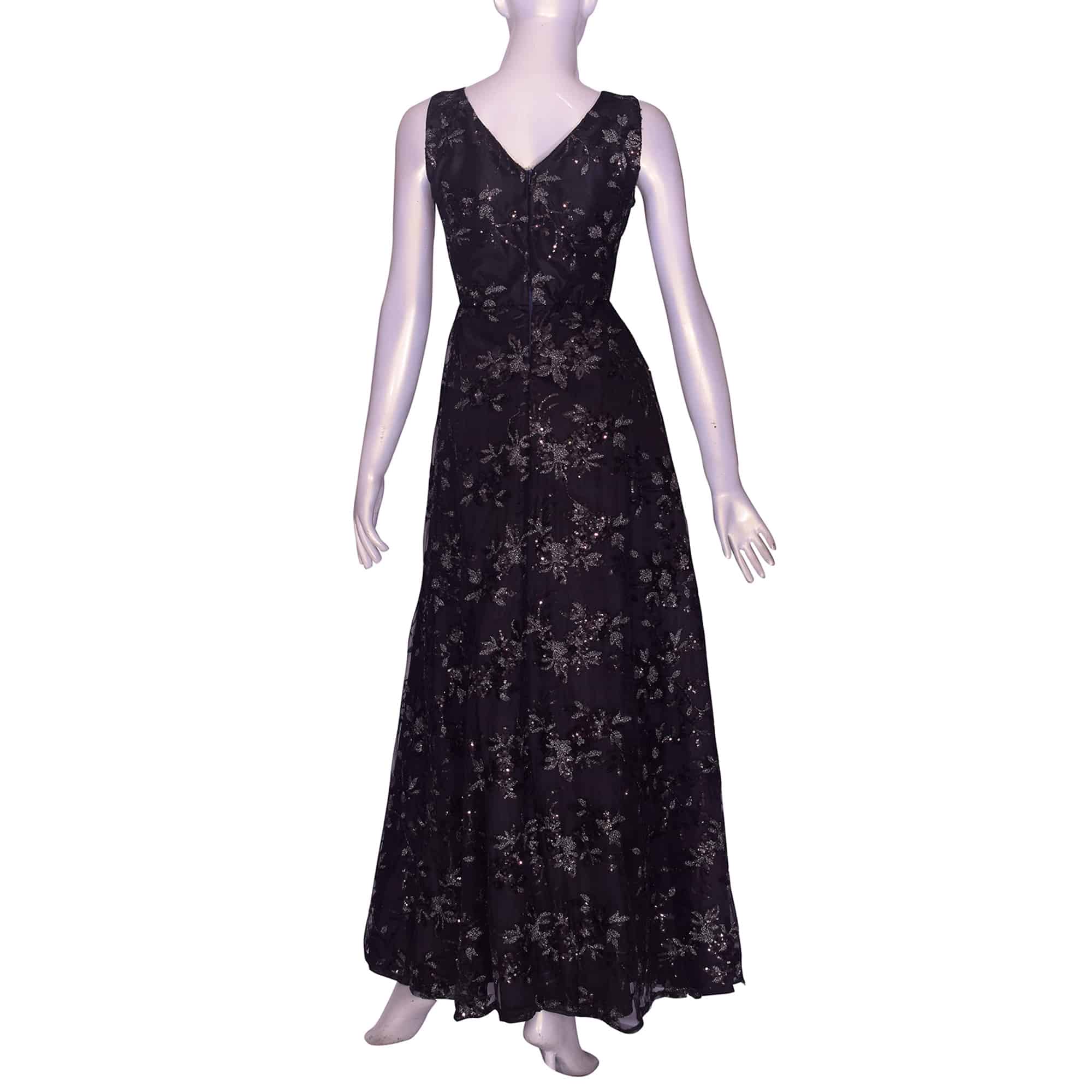 Gray silk one piece dress (1 of 2) - UWDC - UW-Madison Libraries