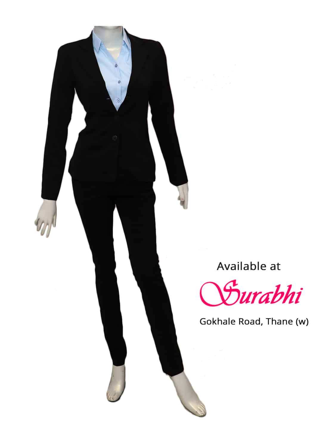 Womens Formal 3 Piece Suit w Blazer Trouser Shirt Mix n Match   MainRoadin